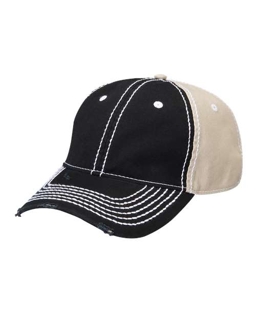 Rambler Cap - Black/ Khaki