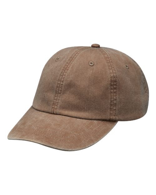 Optimum Pigment-Dyed Dad Hat - Mississippi Mud