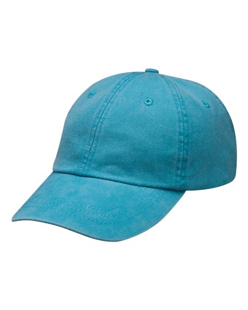 Optimum Pigment-Dyed Dad Hat - Caribbean Blue