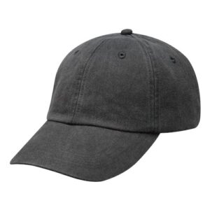 Optimum Pigment-Dyed Dad Hat - Charcoal