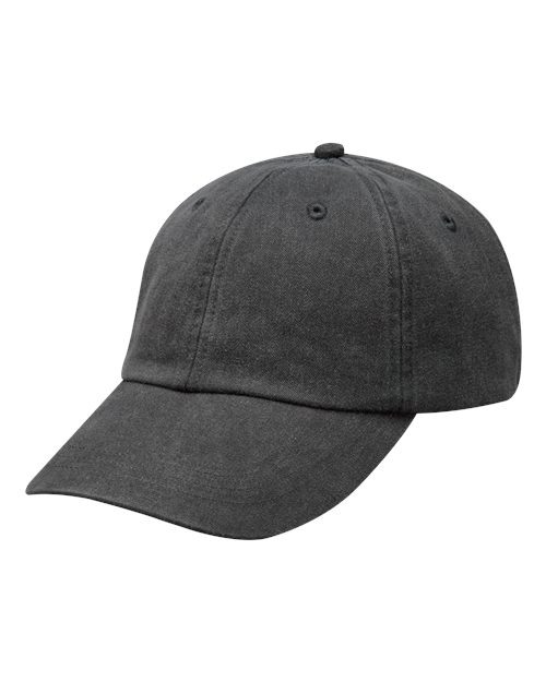 Optimum Pigment-Dyed Dad Hat - Charcoal