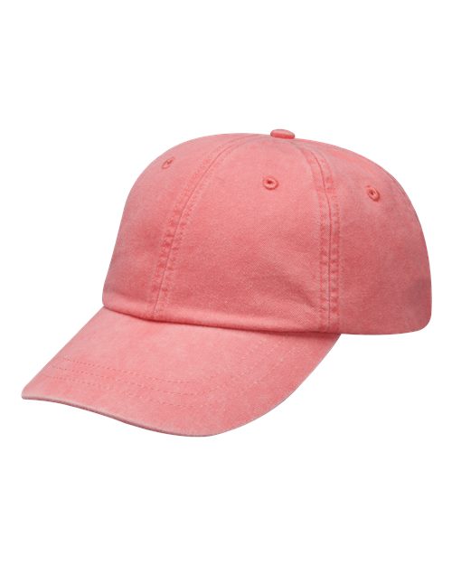 Optimum Pigment-Dyed Dad Hat - Coral