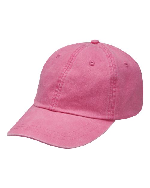 Optimum Pigment-Dyed Dad Hat - Hot Pink
