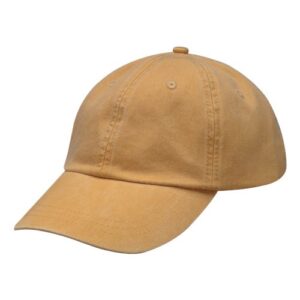 Optimum Pigment-Dyed Dad Hat - Mustard
