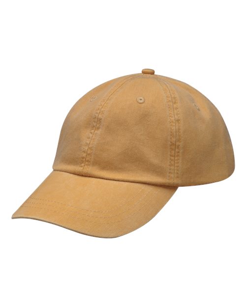 Optimum Pigment-Dyed Dad Hat - Mustard