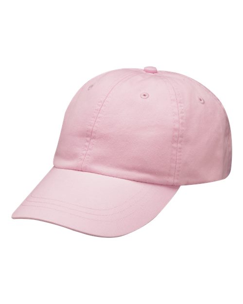 Optimum Pigment-Dyed Dad Hat - Pale Pink