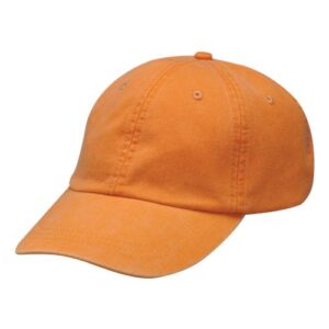 Optimum Pigment-Dyed Dad Hat - Tangerine