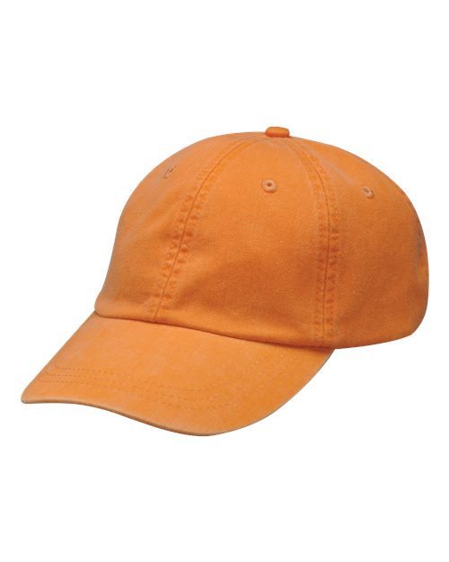 Optimum Pigment-Dyed Dad Hat - Tangerine