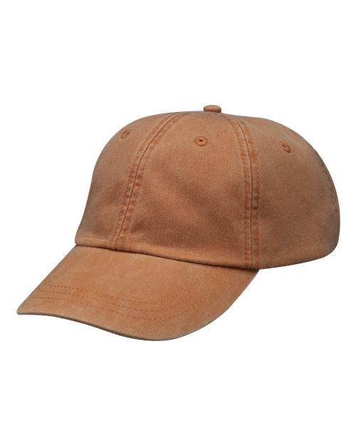 Optimum Pigment-Dyed Dad Hat - Terracotta