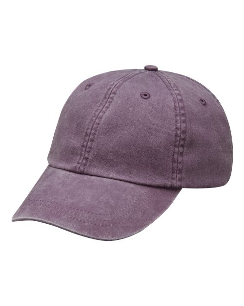 Optimum Pigment-Dyed Dad Hat - Wild Plum