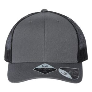 Sustainable Trucker Cap - Dark Grey/ Black