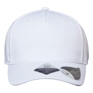 Sustainable Five-Panel Cap - White