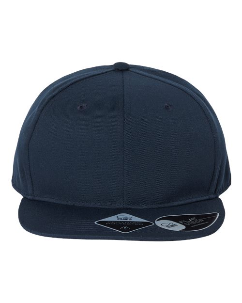 Sustainable Flat Bill Cap - Navy
