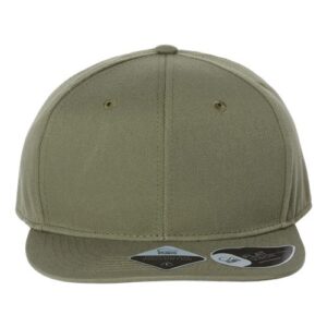 Sustainable Flat Bill Cap - Olive