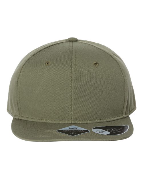Sustainable Flat Bill Cap - Olive