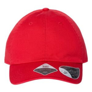 Sustainable Dad Hat - Red