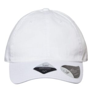Sustainable Dad Hat - White