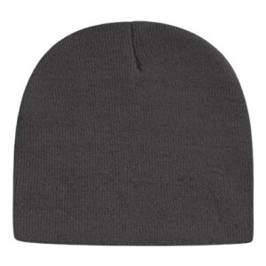 USA-Made 8 1/2" Beanie - Iron Grey