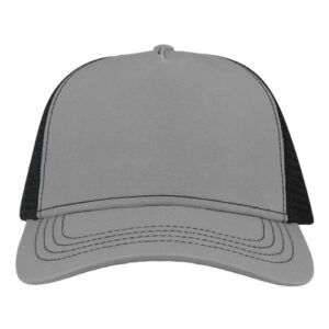Sustainable Canvas Cap - Grey/ Black