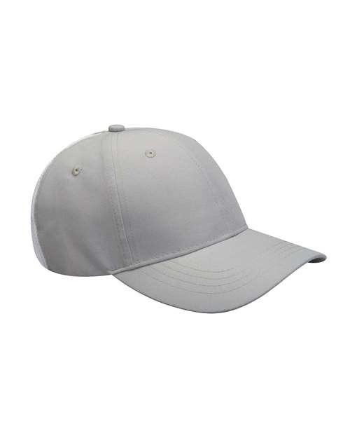 Contrast Back Stripe Clubhouse Cap - Grey
