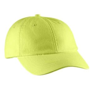 Women's Optimum Pigment-Dyed Cap - Neon Yellow