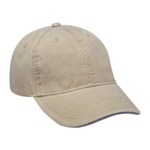 Icon Sandwich Cap - Khaki/ Black