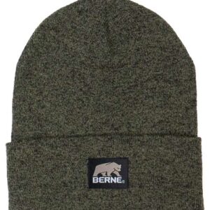 Heritage Knit Cuff Beanie - Cedar Green Heather