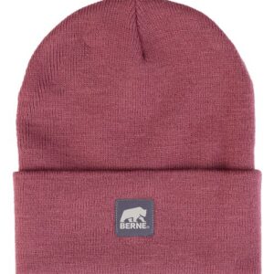 Heritage Knit Cuff Beanie - Mauve