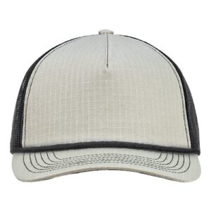 Lariat Ripstop Trucker Cap - Khaki/ Black Rope