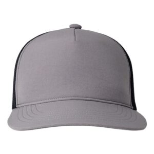 Bend Foam Trucker Cap - Dark Grey/ Black