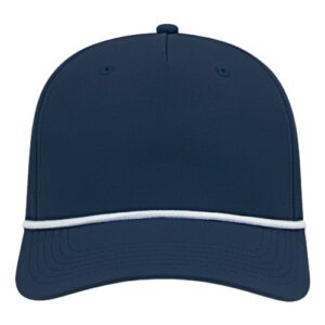 Athletic Rope Cap - Navy/ White
