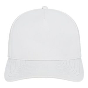 Premium Water-Resistant Perforated Cap - White
