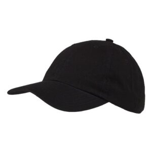 Classic Brushed Twill Cap - Black