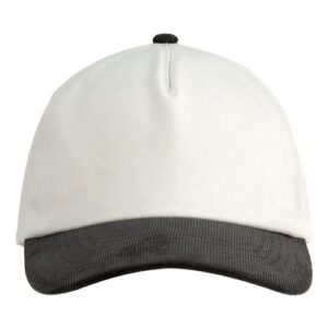 Corduroy Cap - Cream/ Black