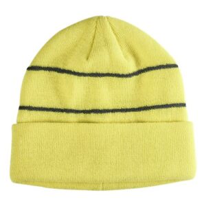 Reflective Cuffed Beanie - Neon Green
