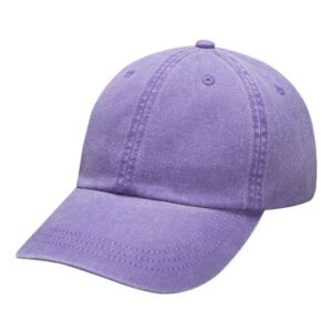 Optimum Pigment-Dyed Dad Hat - Grape