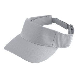 Sport Twill Visor - Silver Grey