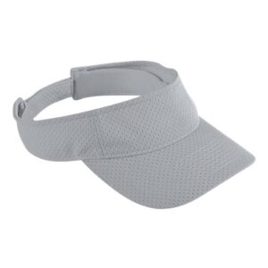 Athletic Mesh Visor - Silver Grey