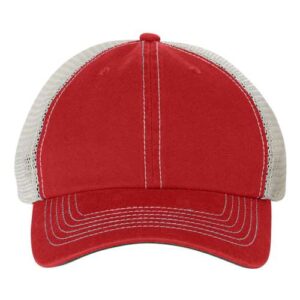 Trawler Cap - Red/ Stone