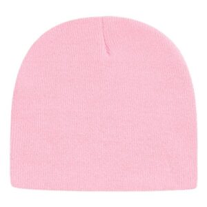 USA-Made 8 1/2" Beanie - Pink