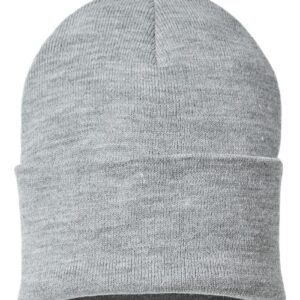 Sustainable Beanie - Light Grey Melange