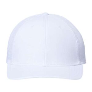 Sustainable Recy Three Trucker Cap - White/ White